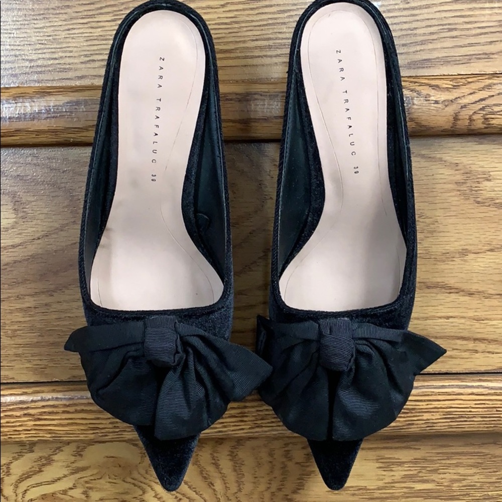 Black Velvet heels